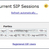 SIP Sessions page in rel 5.30