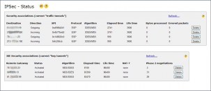 VPN Status page in rel 5.30